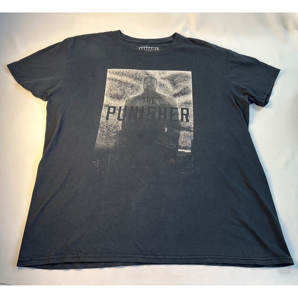 Marvel The Punisher‎ Graphic T-Shirt Superhero Comic Book Tee Men's Size XL